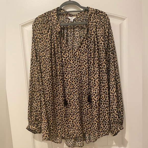 Crown & Ivy Tunic - New - Leopard Print - 3XL - Picture 1 of 4